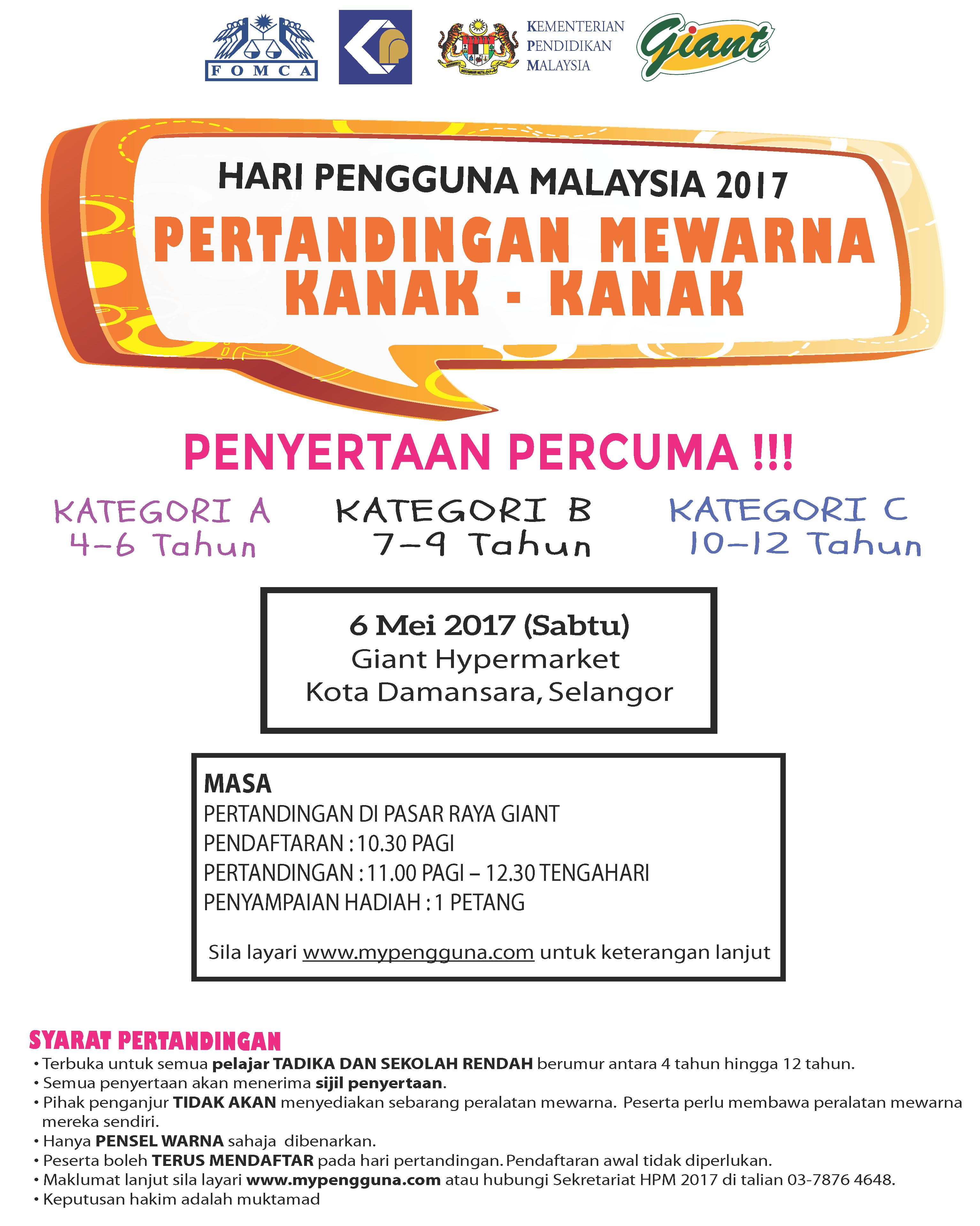 Promo Colouring 6Mei KotaDamansara Selangor