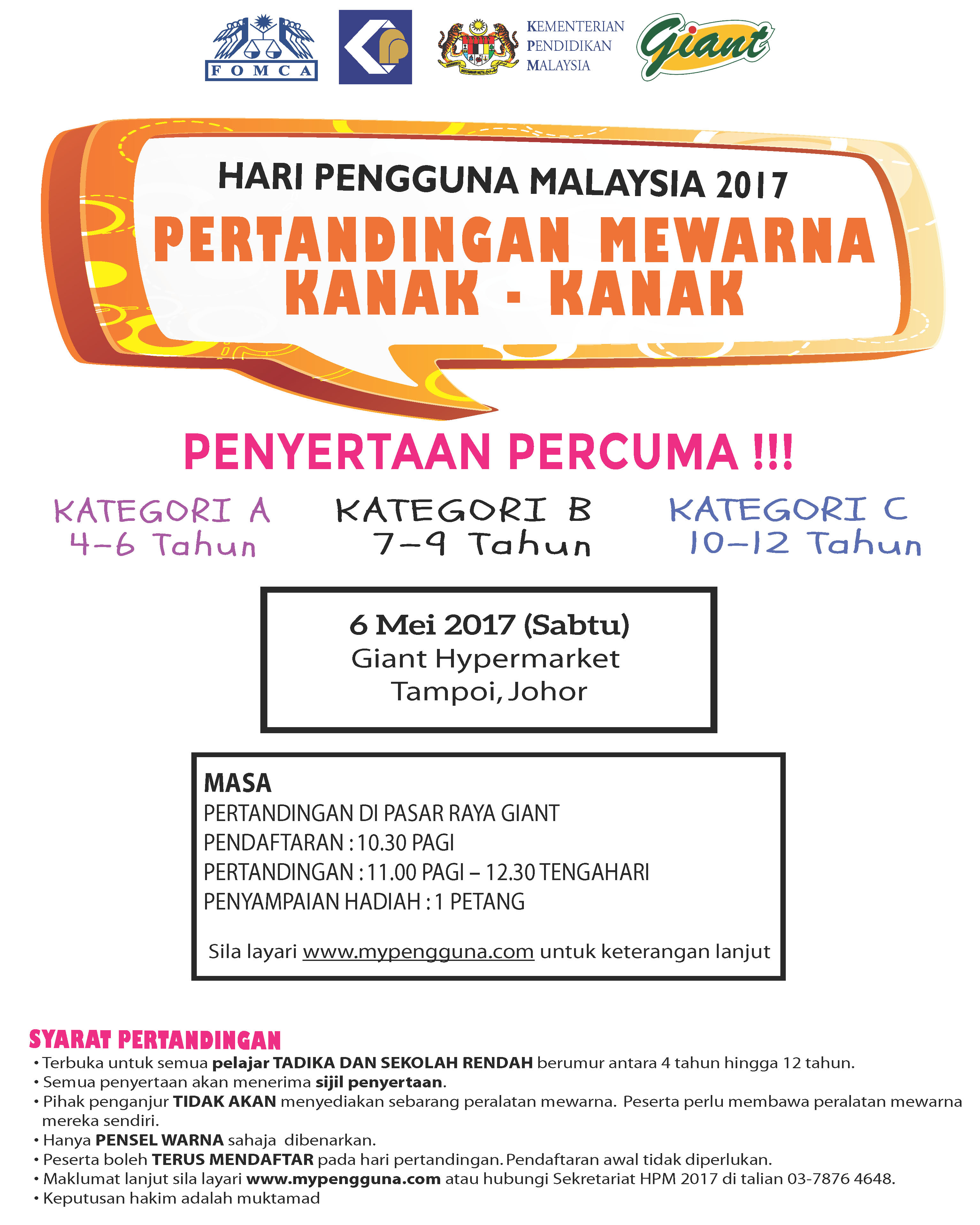 Promo Colouring 6Mei Tampoi Johor